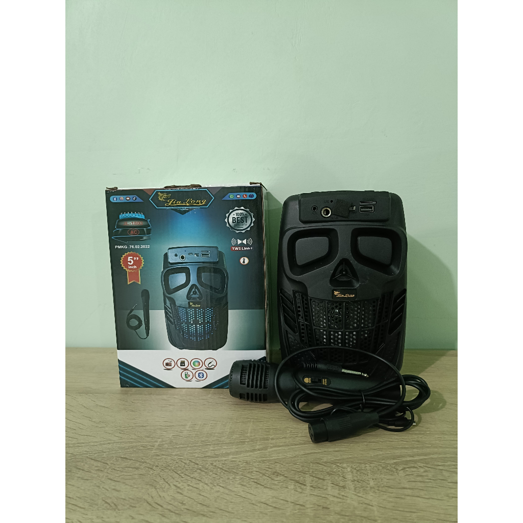 SPEAKER BLUETOOTH PORTABLE JINLONG JL 1803 / Speaker JL-1160 Superman / Speaker JL-1828 LAMBORGINI /