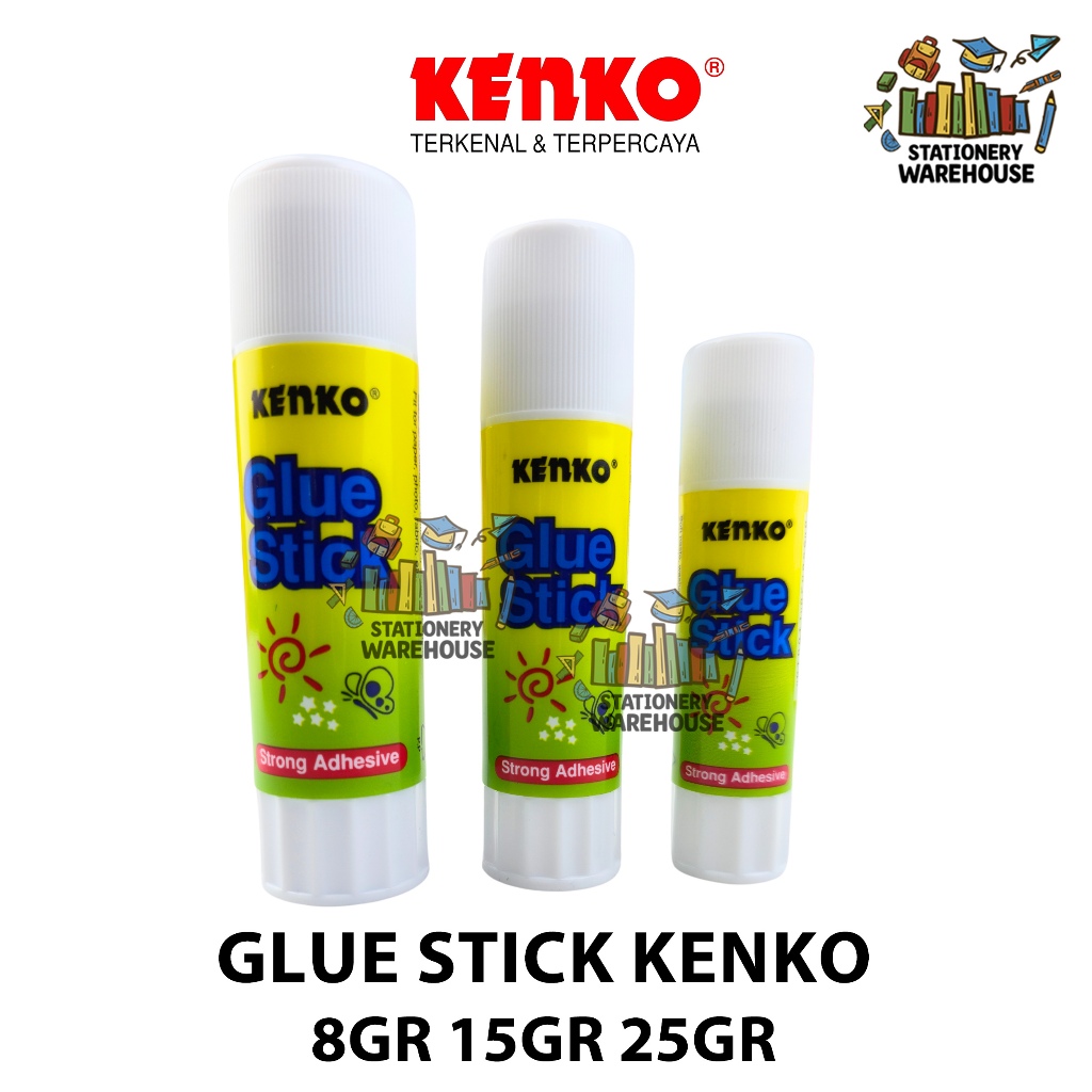 

LEM Kertas GLUE STICK KENKO 8 Gr 15 Gr 25 Gr GLUE STICK / LEM BATANG