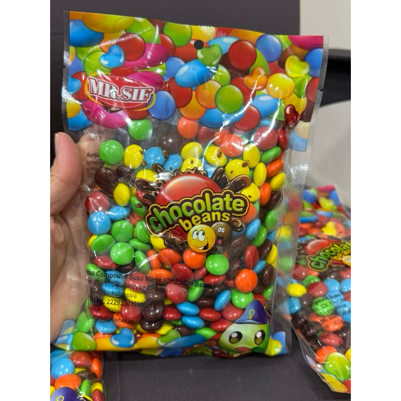 

CemilanBintan ( MR SIF choco beans cha cha 300gr) Warna Warni