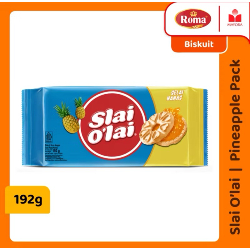 

Roma Slai O'lai Nanas 192 Gram