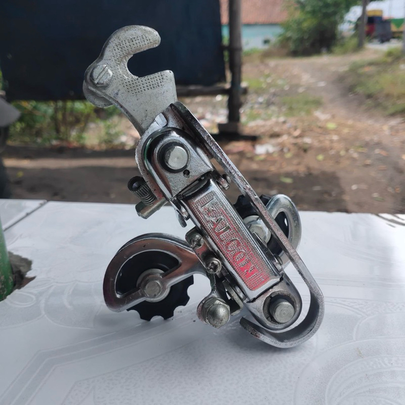 Rd Rear Derailleur 7 speed kebawah operan gir belakang jadul silver vintage