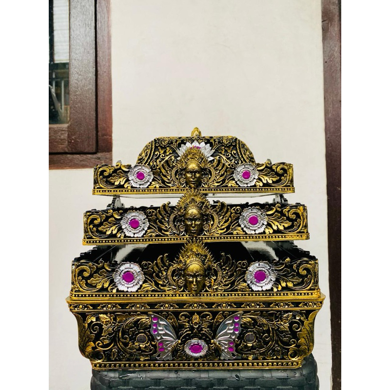 Bokor melamin kotak size 28cm susun 3