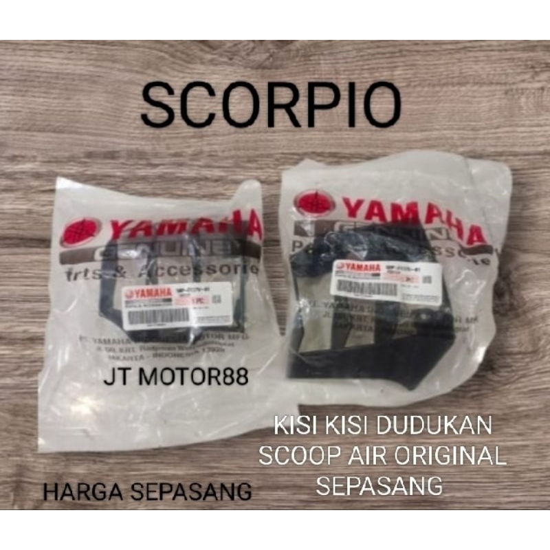 KISI KISI DUDUKAN SCOOP AIR SCORPIO ORIGINAL SEPASANG