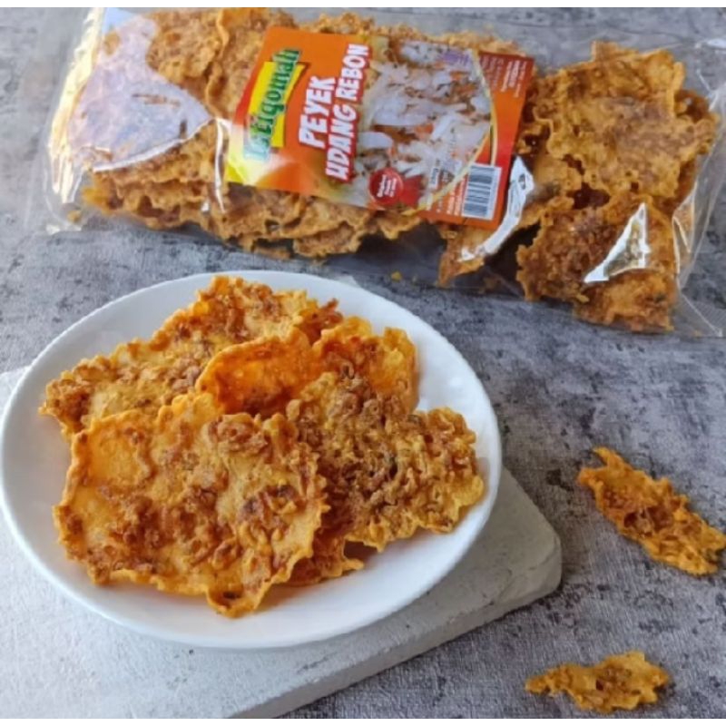 

Peyek Udang Rebon Gurih Renyah dan berkualitas 200ga