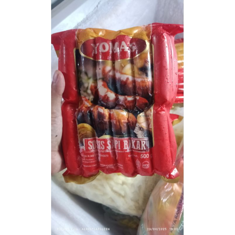 

Yona sosis bakar 500gr