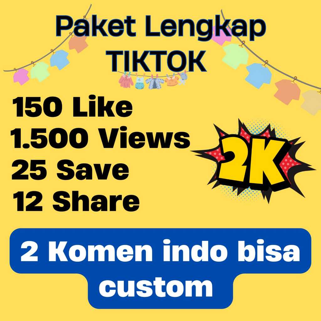 Paket Tiktok.fyp Lengkap Imut Murah Mini