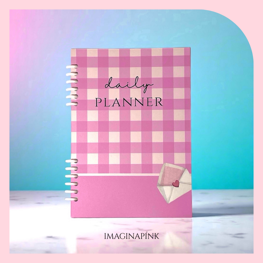

Daily Tracker Aesthetic Pink Grid (untuk 93 Hari) - Buku Agenda Daily Planner - Buku Catatan Kegiatan Harian (DAILY-4)