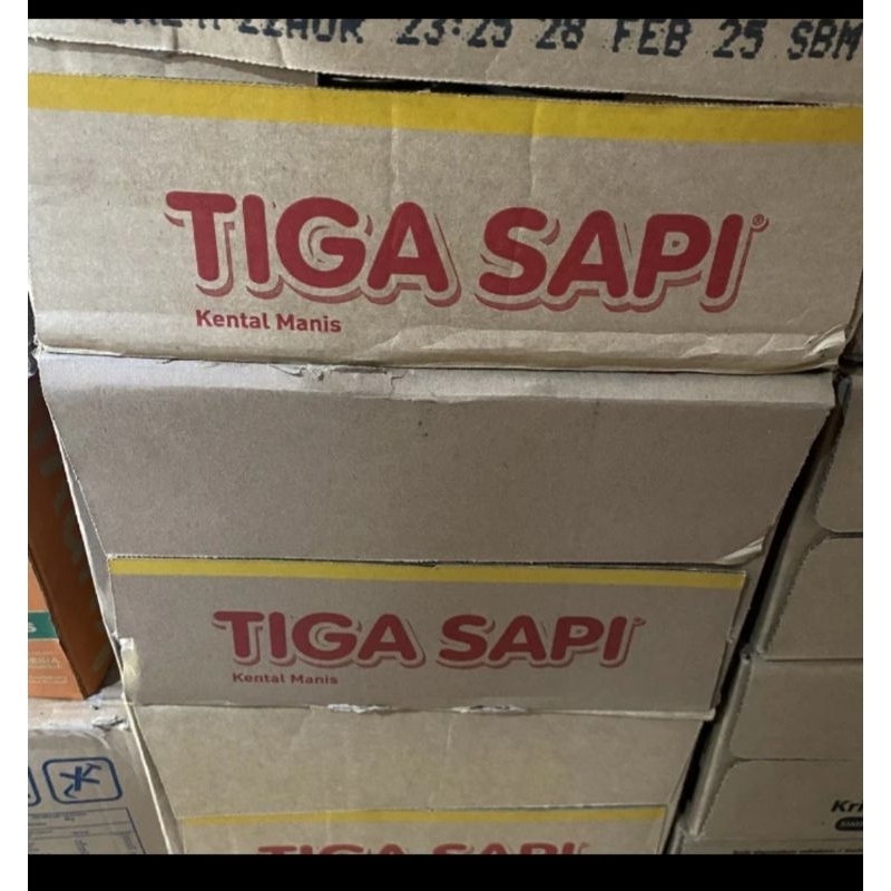 susu 3 sapi kaleng dus an