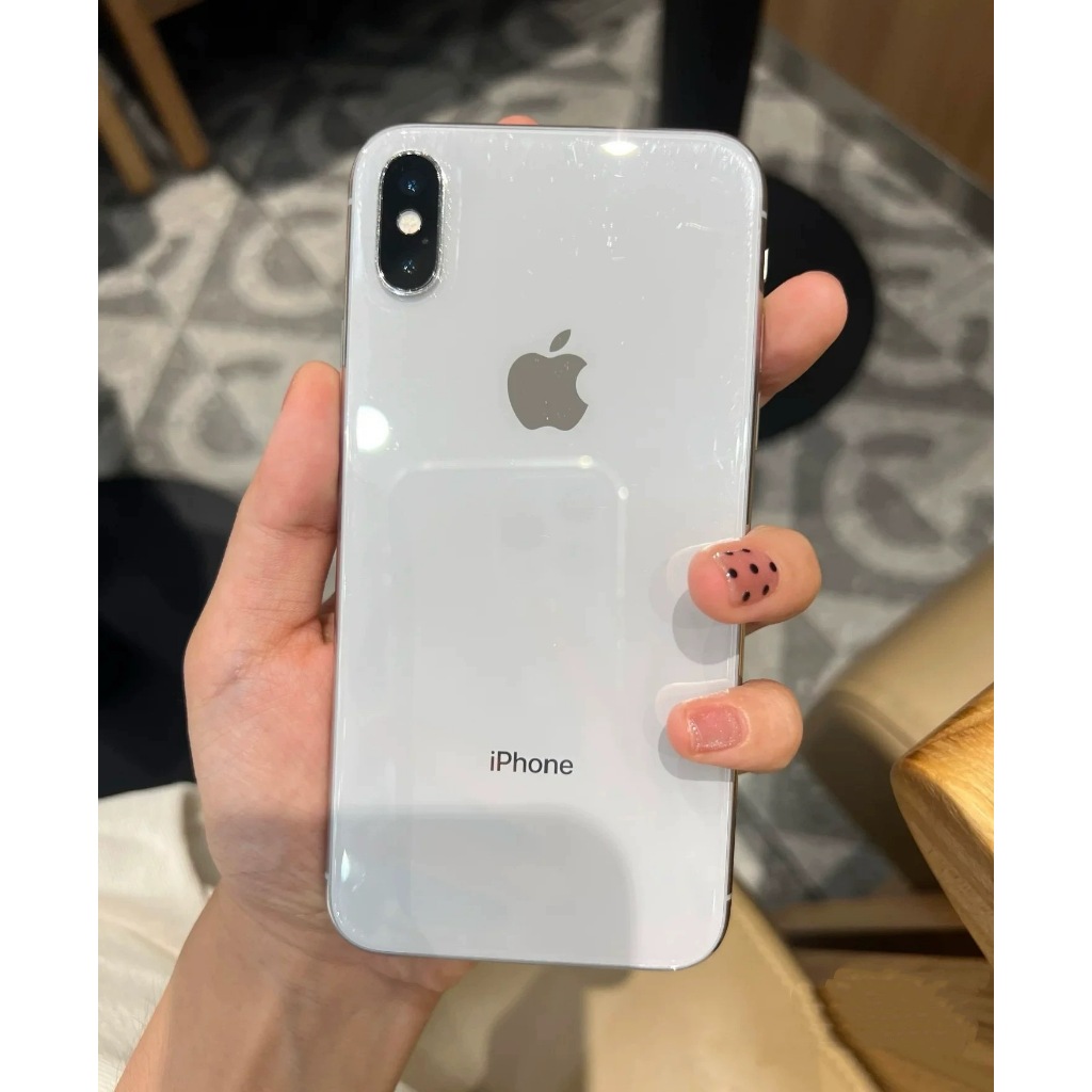 iphoneX-64GB/256GB  Fullset Second 100% Original  SILVER WHITE