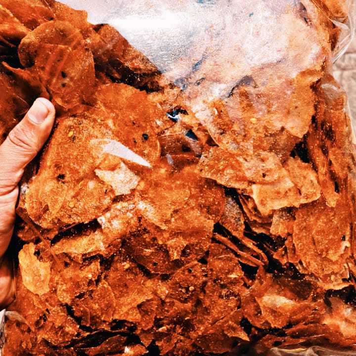 

KERIPIK KACA 1/2KG DAUN JERUK PEDAS