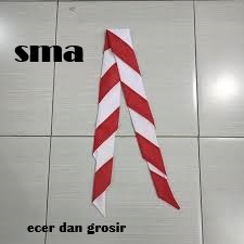 

hasduk pramuka untuk SMA 1 biji/kacu pramuka SMA