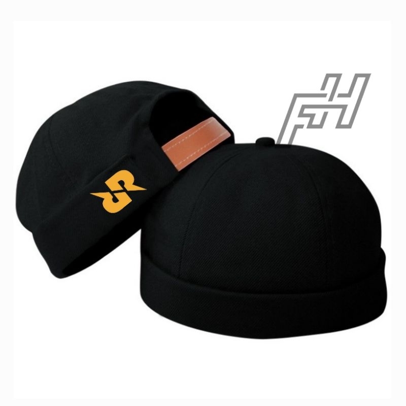 Topi peci Miki hat logo RRQ  topi peci Miki hat hijrah premium exlusive