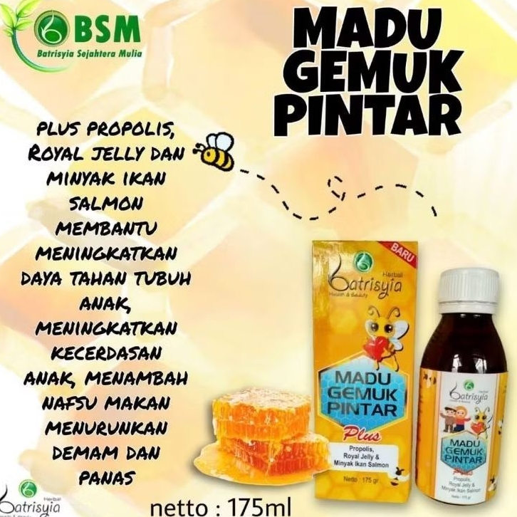 

Batrisyia Madu Gempi/madu gemuk/madu anak