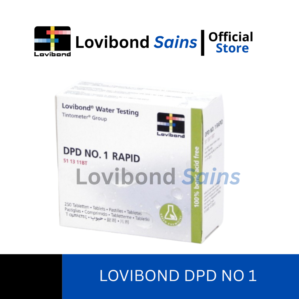 Test Kit Kolam Renang Lovibond DPD No 1