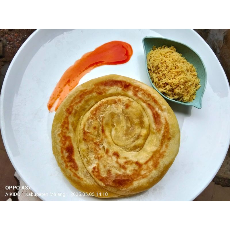 

Roti Maryam Daging ayam jumbo isi 6/roti canai/roti arab/roti Maryam isian
