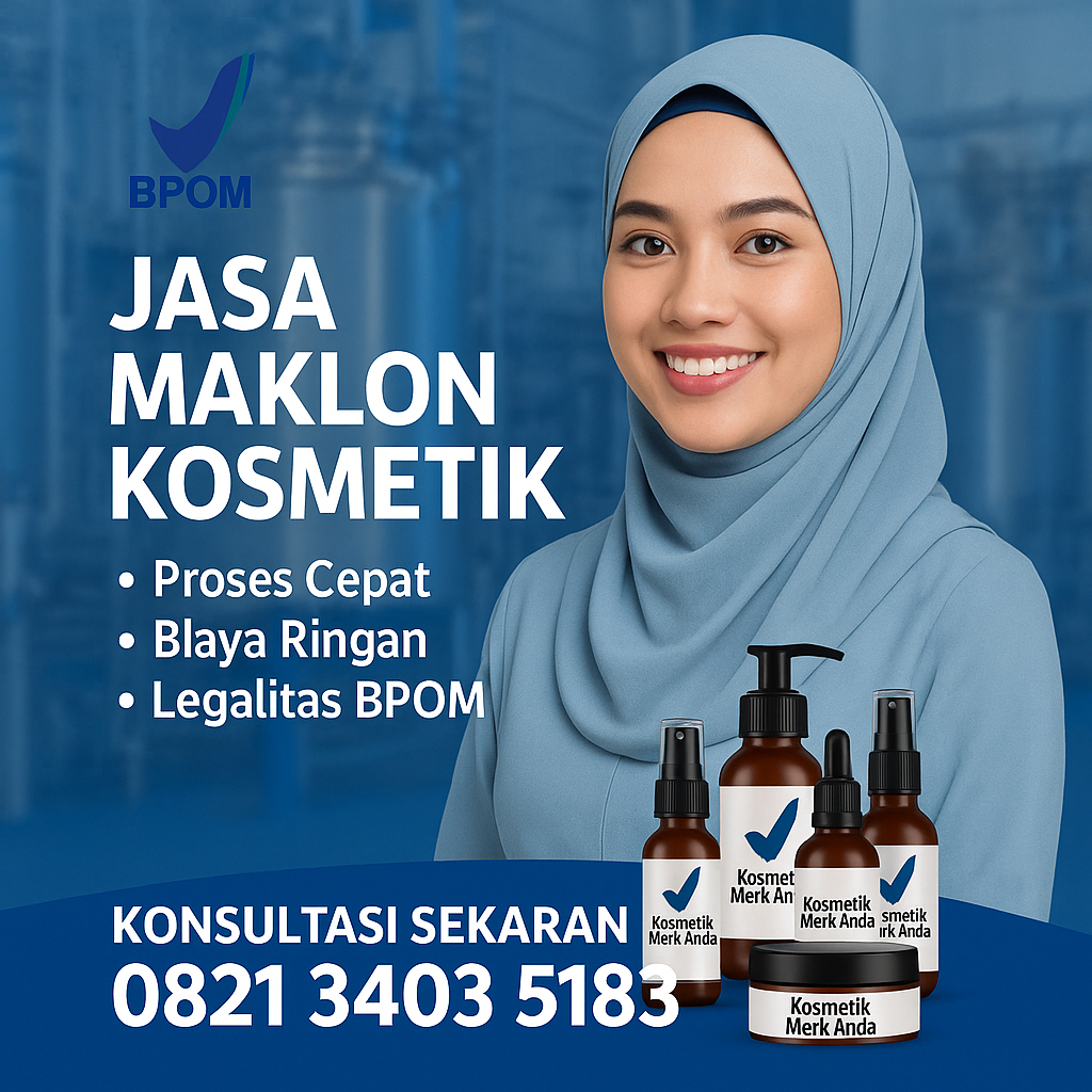Jasa Maklon Kosmetik Skincare