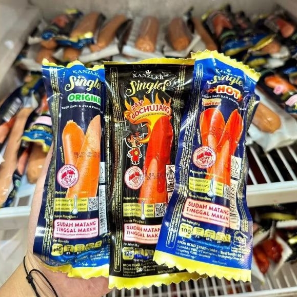 

(1 BOX) KANZLER SINGLES SOSIS ISI 12 PCS