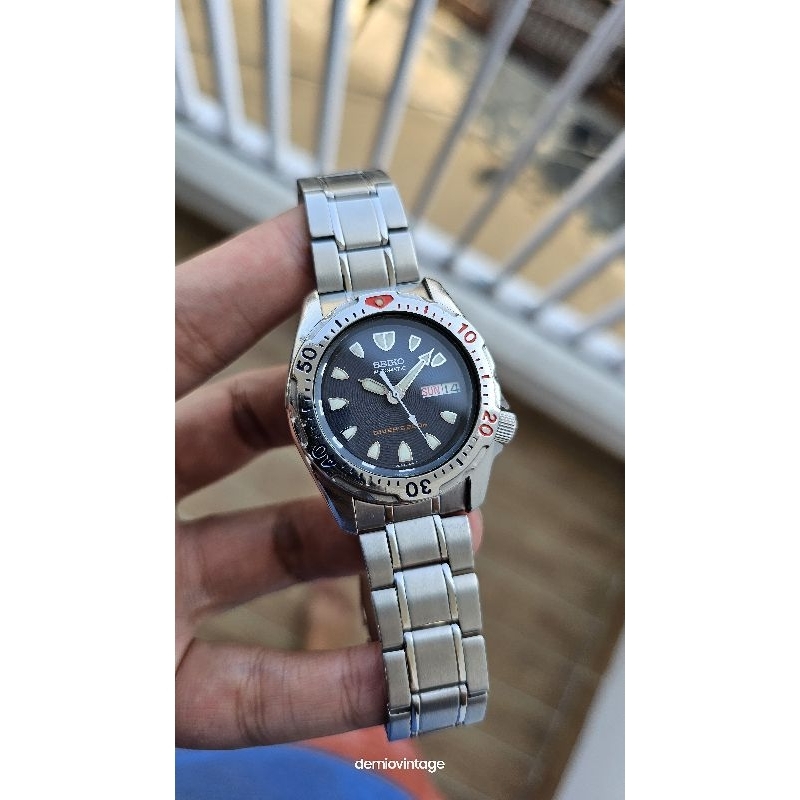 Jam Tangan Seiko Diver SKX005 automatic watch