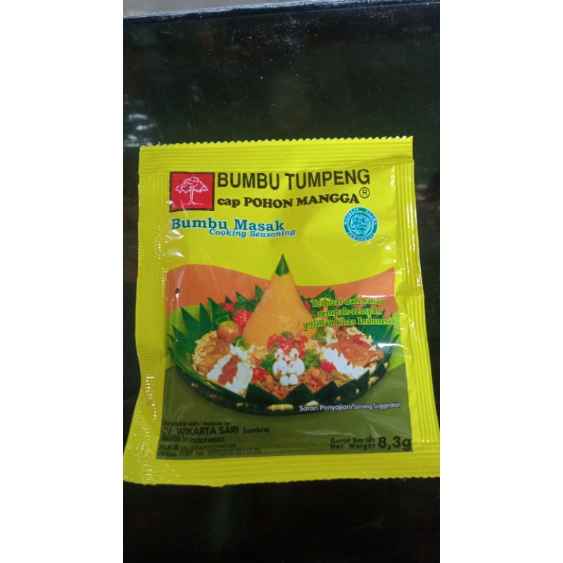 

bumbu tumpeng cap pohon mangga