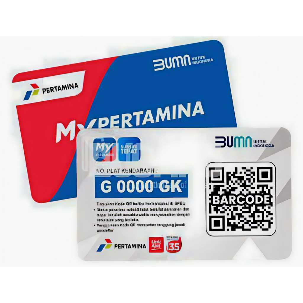 

Murah! Cetak Kartu ID Card custom My Pertamina 1 sisi