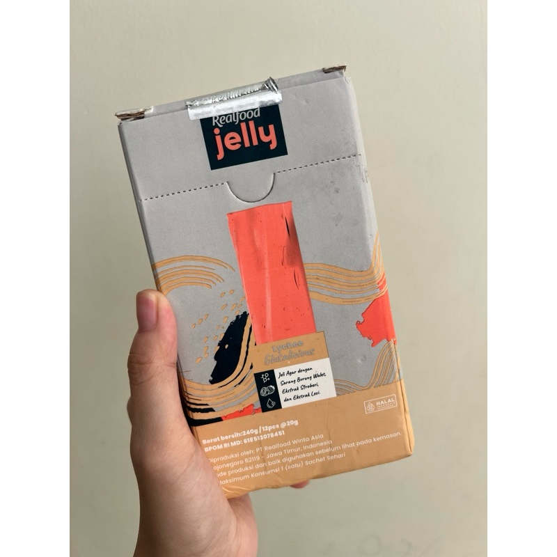 

realfood jelly lechi