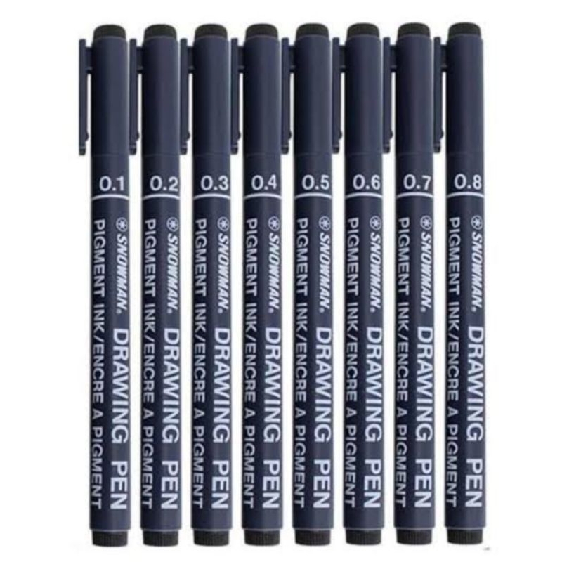 

pen snowmann drawing (harga per pcs)