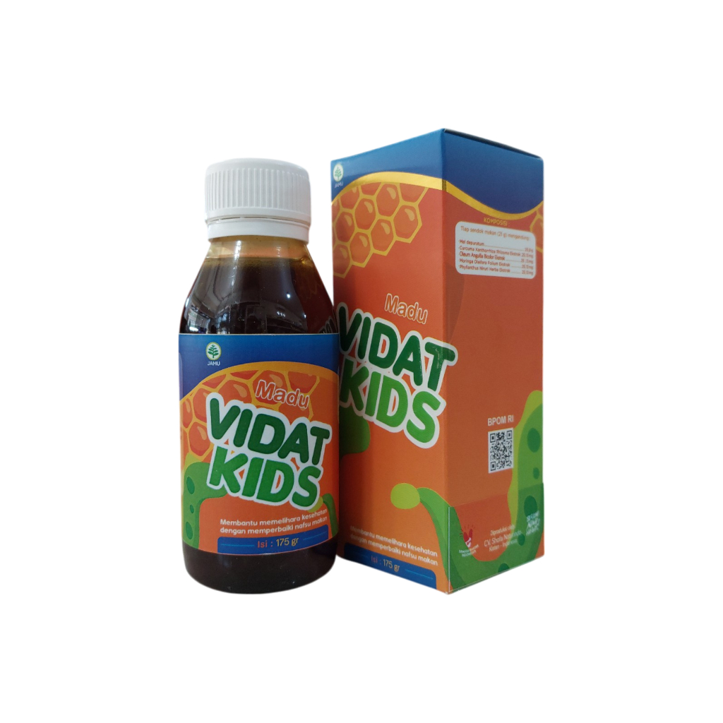

Madu nafsu makan anak Vidat Kids 175 Gr