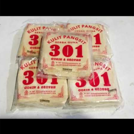 

301 kulit pangsit serbaguna isi 45-50 lembar 250Gram