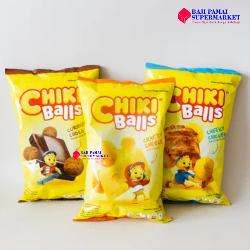 

CHIKI BALLS ALL VARIANT 200 GRAM - Cokelat / Kaldu Ayam / Keju
