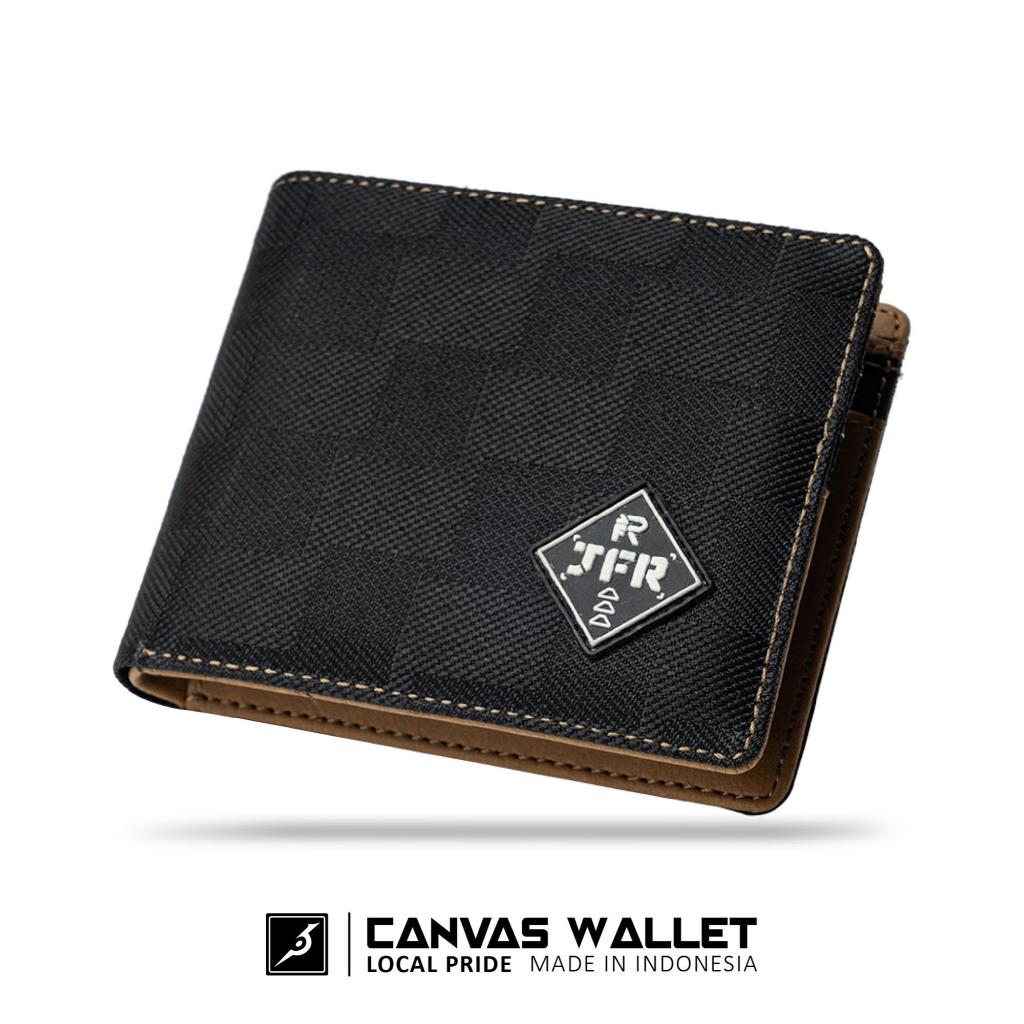 Dompet Pria Kanvas Army | Dompet Kulit Pria 100% ORIGINAL