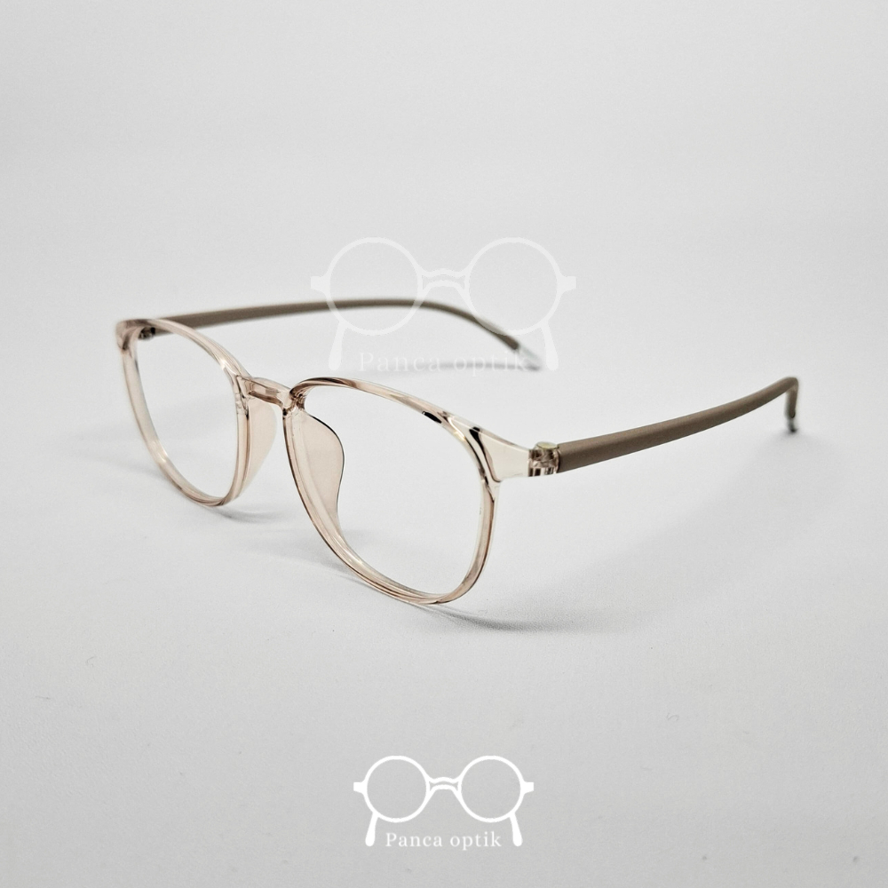 AB5004 C1 | Kacamata Pria Wanita (Minus-Normal-Cylinder) AntiRadiasi-Bluecromic-Blueray-Photocromic