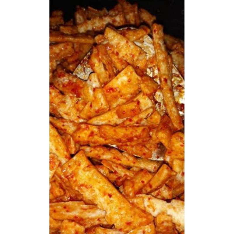 

keripik mangleng singkong pedas