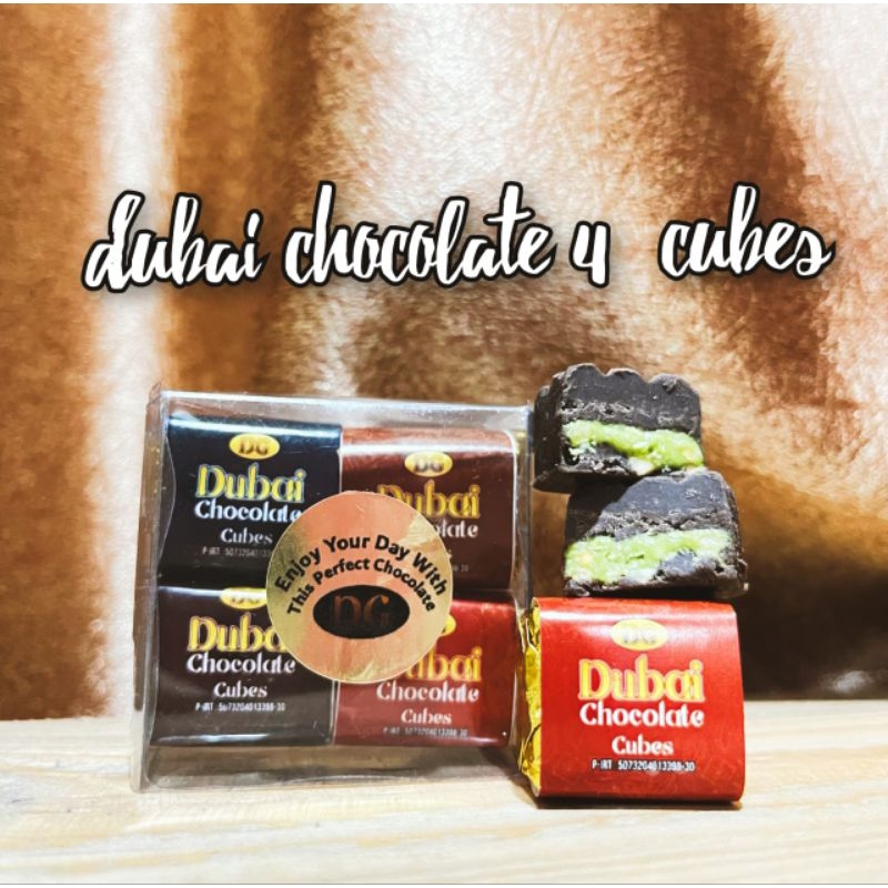 

COKLAT DUBAI CUBES ISI 4