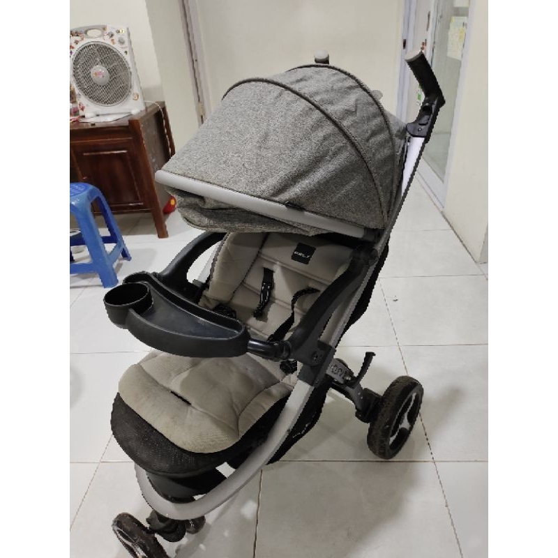 Stroller BabyElle Curv2 - preloved - grey
