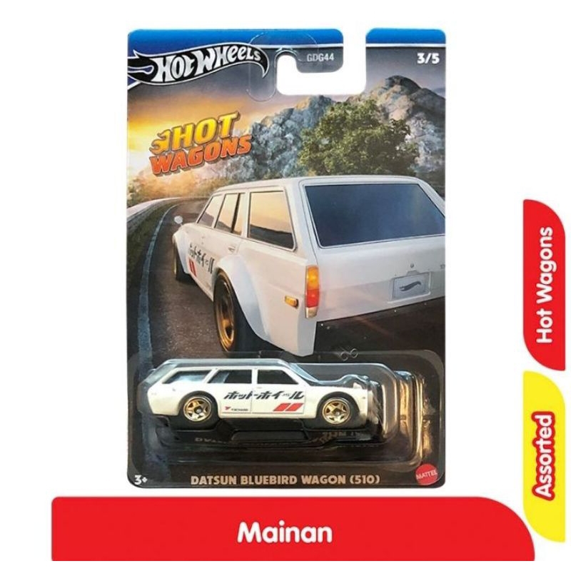 Hotwheels Datsun Bluebird Wagon (510)