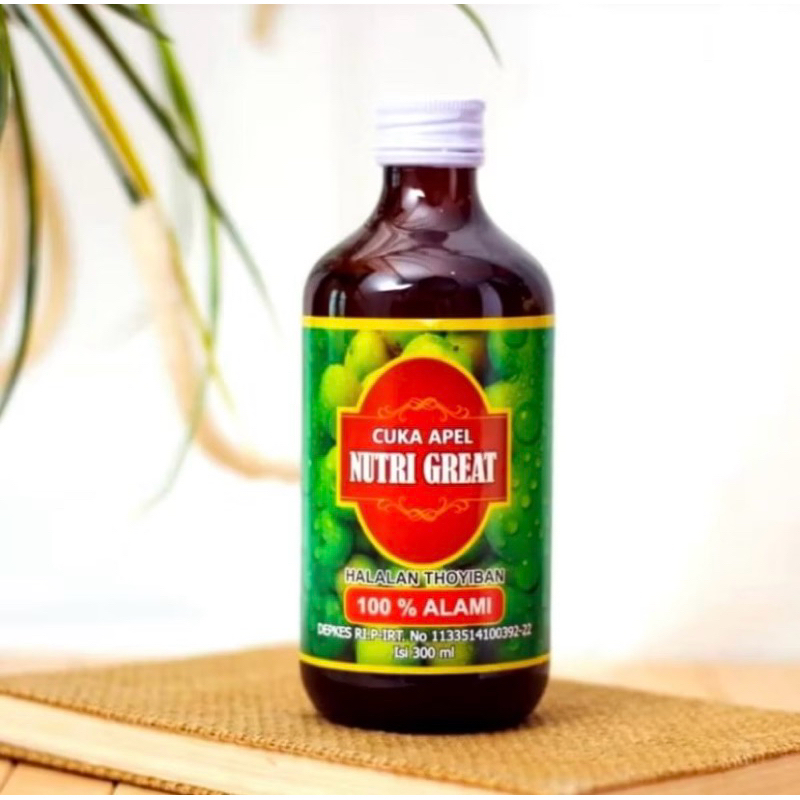 

Cuka Apel Nutrigreat 330 Ml | Cuka Apel Nutri Great