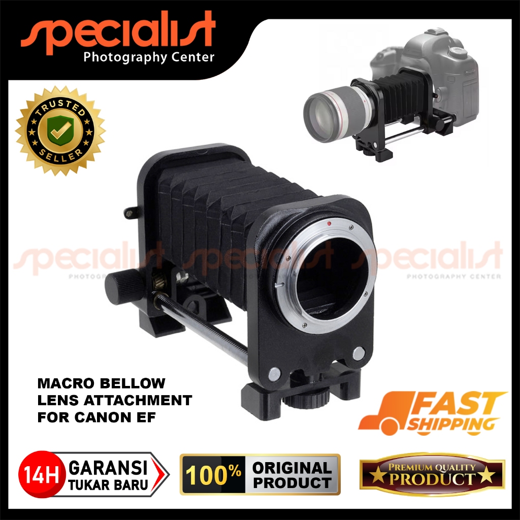 Macro Bellow Lens Attachment for Canon EF