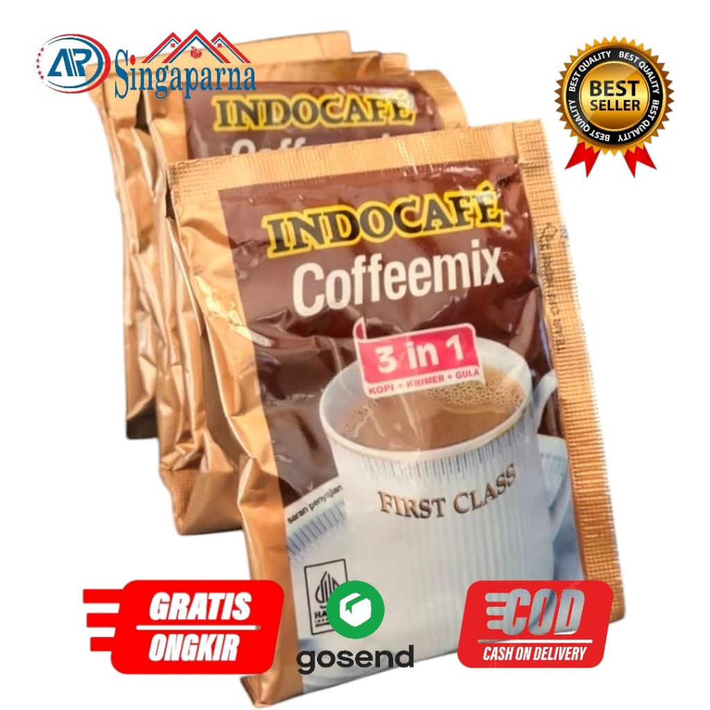 

Kopi Indocafe Coffeemix Renceng Kopi Instan 3 in 1 Siap Seduh Nikmat Berrr