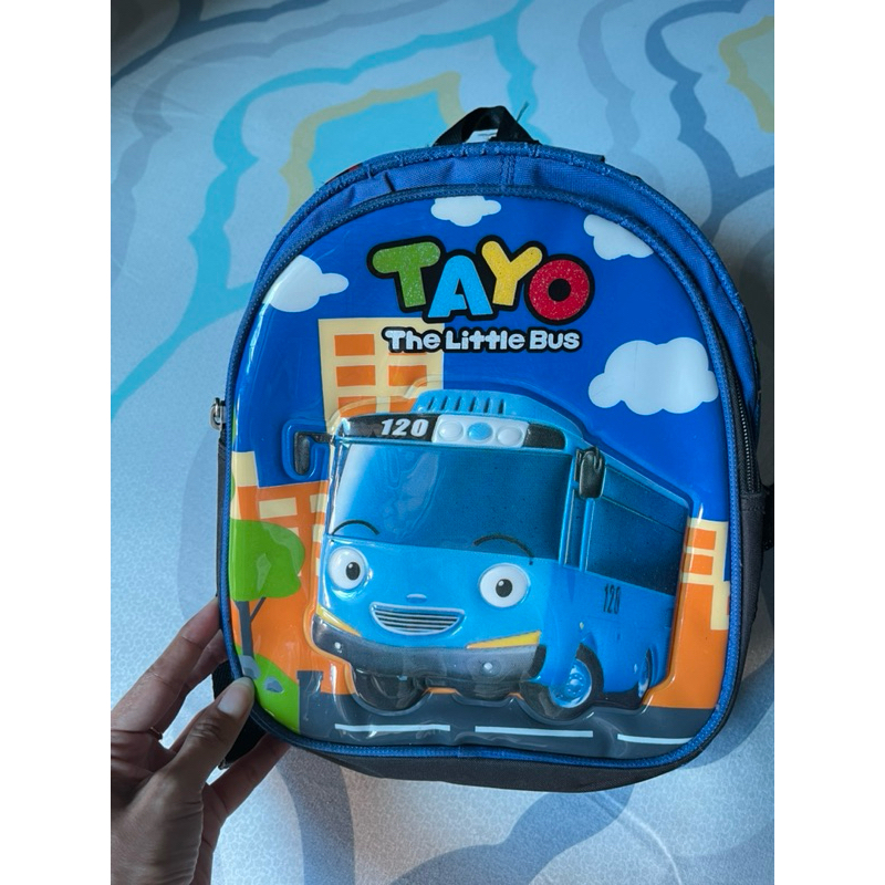 prelovedd tas anak Paud karakter bus Tayo