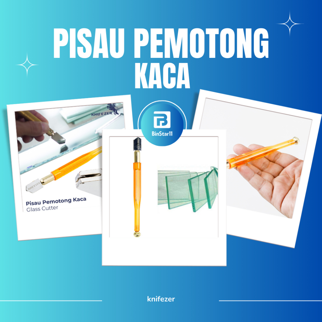 

Pisau Pemotong Kaca - Knifezer - Original
