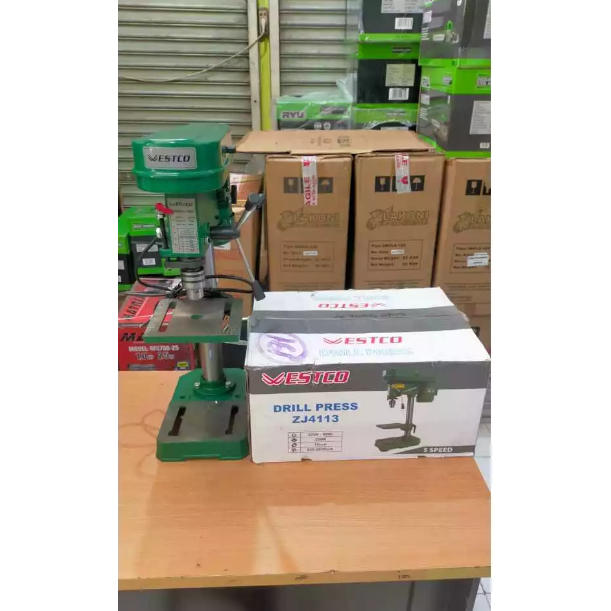 WESTCO ZJ4113 Mesin Bor Bench Drill 13mm (Bor Duduk)