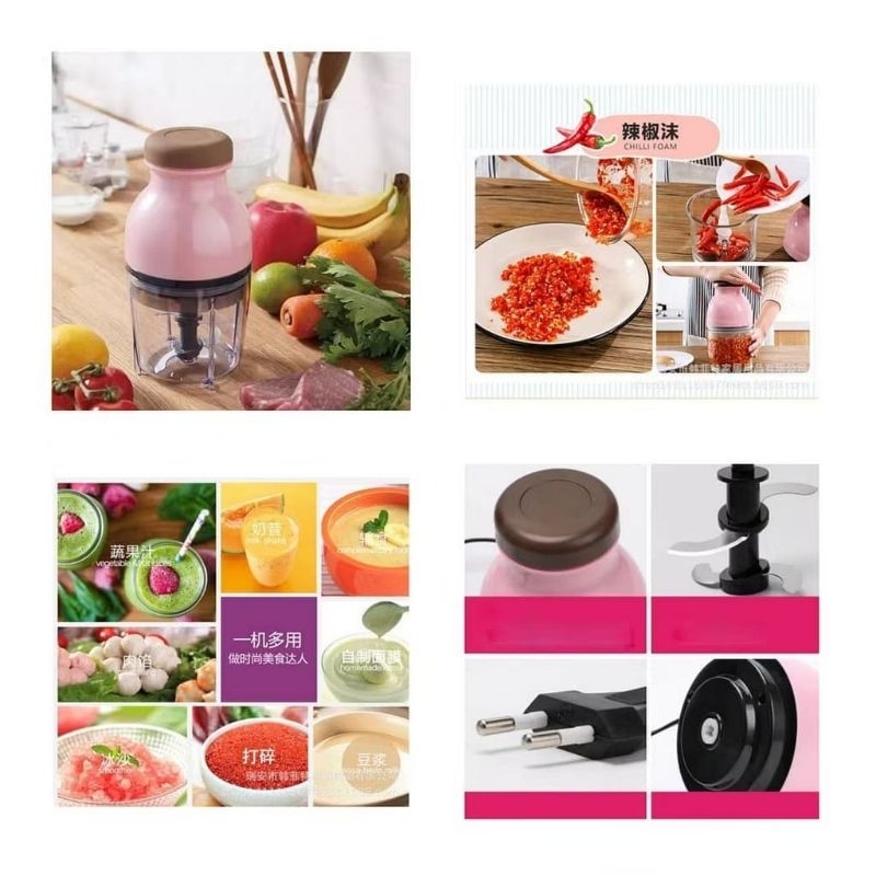TOKOKITA BLENDER KAPSUL GSE / Blender Kapsul GSE 4 Mata Pisau / Food Chopper Mini GSF Cara Praktis B