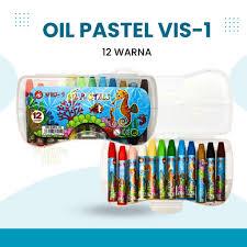 

Krayon VIS-1 Oil Pastel 12 Warna