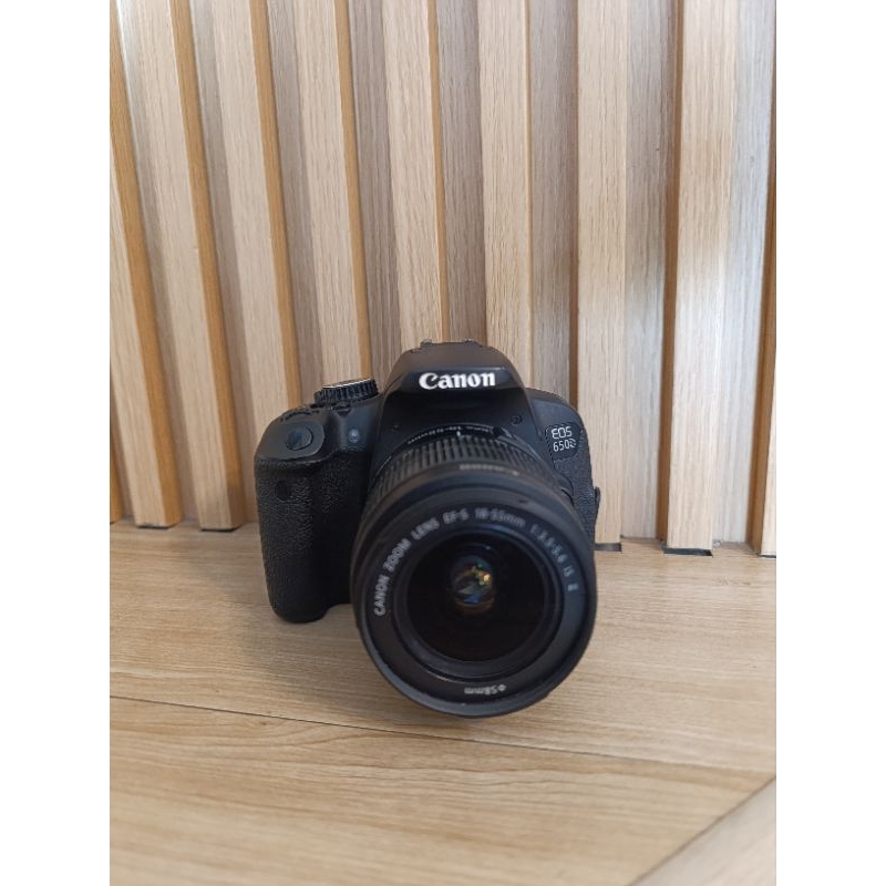 cuci gudang Kamera canon eos 650d + kit 18-55  0893 SALE DISKON
