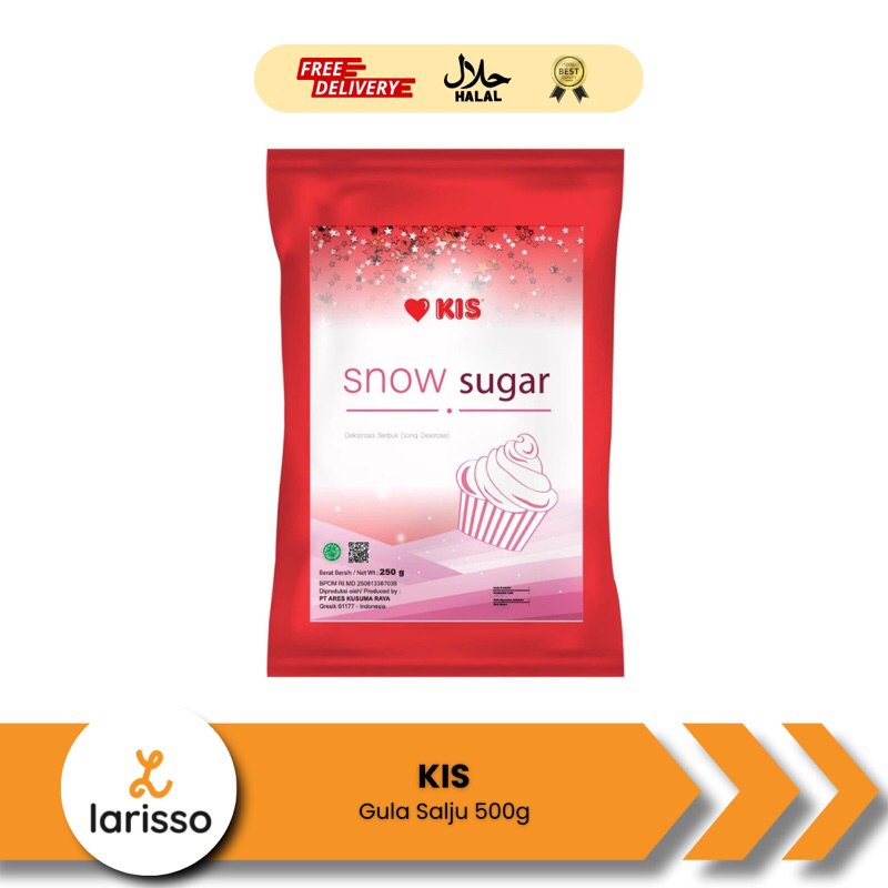 

Kis Snow Sugar 250g - Gula Donat / Gula Dingin Icing Sugar