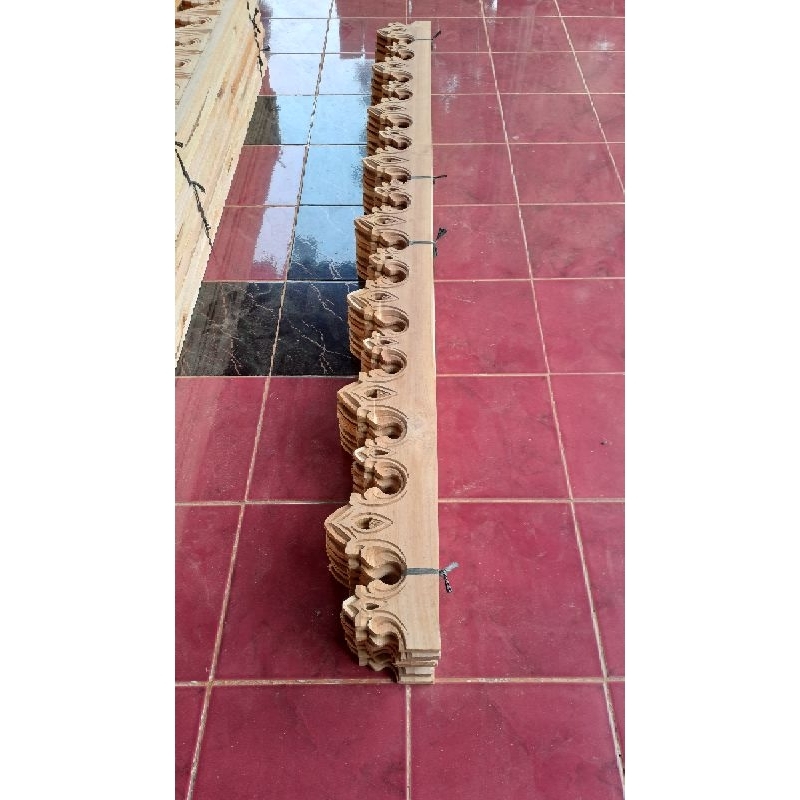 LISPLANG UKIRAN MOTIF,KAYU JATI