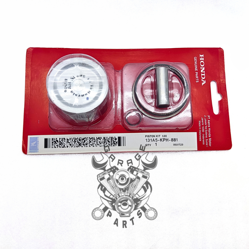 Bluberry02 Piston Kit Original Seher Honda Kph Seher Supra X 125 Karbu Karisma Kirana Ring Included