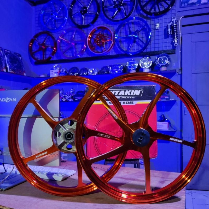 Velg Mutakin 525 Ring 17 140 160 Orange PNP Jupiter Z