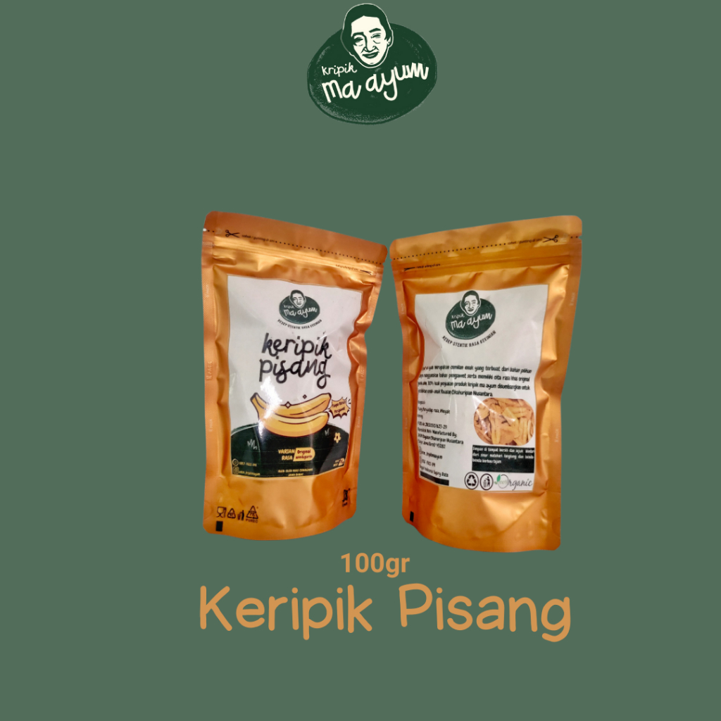 

Keripik Pisang (asin gurih, berbahan organik, sehat,higenis,tanpa bahan pengawet)