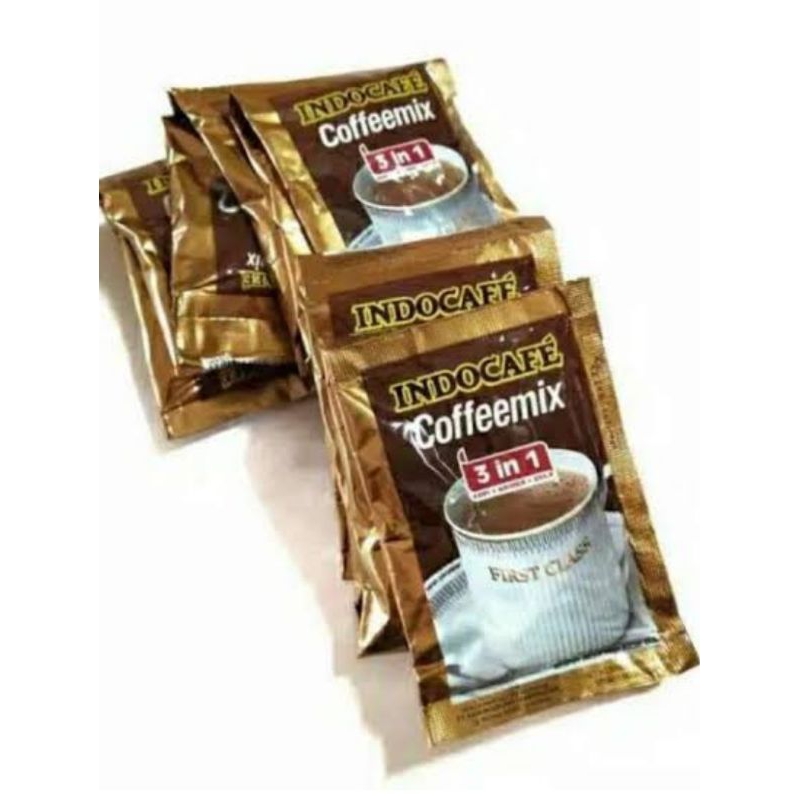 

indocafe kopimix 3 in 1,20 gram 1 renceng isi 10 sachet